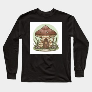 Mushroom House Long Sleeve T-Shirt